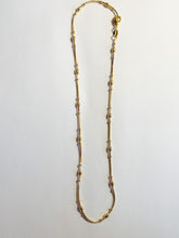 Load image into Gallery viewer, 18k Gold Filled 16&quot; double satellite chain
