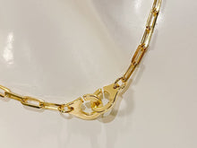 Load image into Gallery viewer, Gold filled cuff chain
